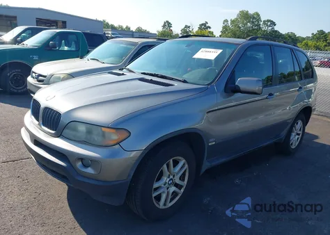 2006 BMW X5 3.0I from USA, damaged, VIN 5UXFA13506LY43500